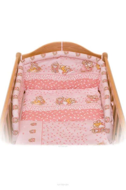 Pink teddies(6 pieces set)