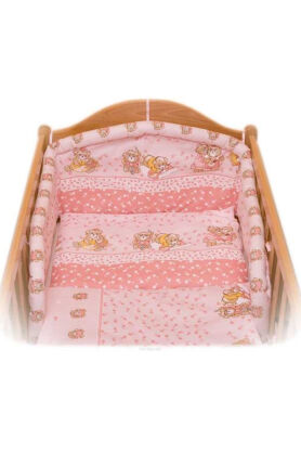 Pink teddies(6 pieces set)