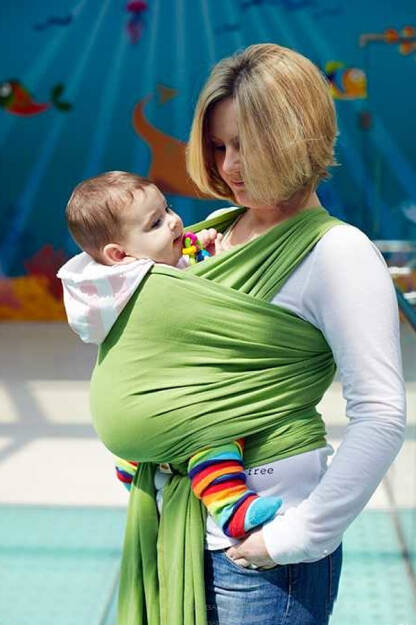 Thin baby sales carrier