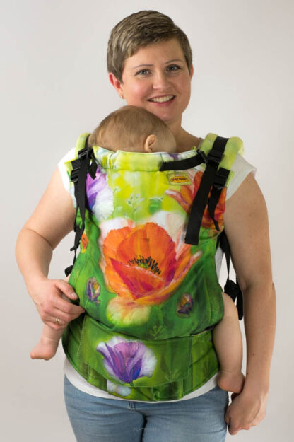 Poppy Field, NatiGrow Adjustable Carrier