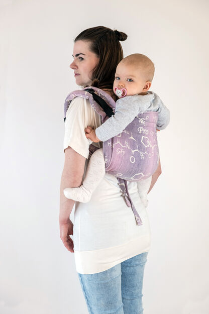 Oxytocin Lavender, ONBUHIMO CARRIER, [40% linen, 60% cotton]