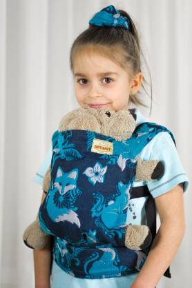 zhaomeidaxi Baby Doll Carrier | Padded and Soft Front Doll Sling Carrier |  for Dolls 18 Inches | Adjustable to Fit Any Child