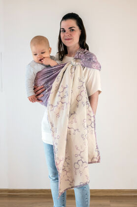 Oxytocin Lavender, RING SLING  [60% cotton, 40% linen]