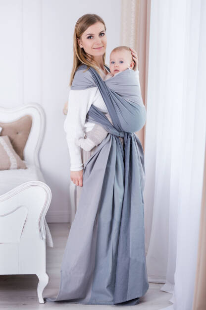 baby wearing wrap