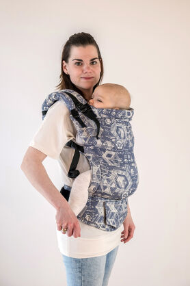 Technology Indigo, NatiGrow Adjustable Carrier, [100% cotton]