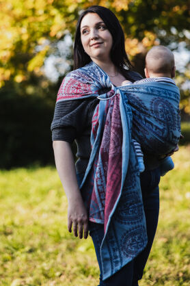 Cutouts Lorgyna, RING SLING  [100% cotton]